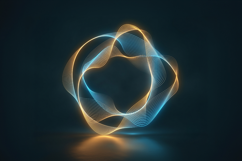 Generative AI abstract visualization